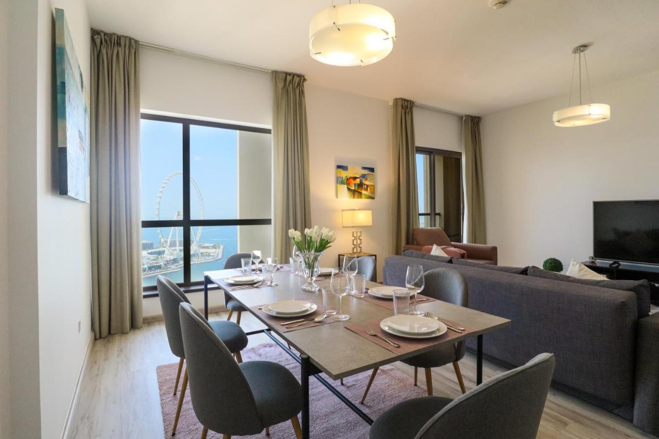 Higuests - Amazing Sea Views From This 2Br Apt In Jbr ดูไบ ภายนอก รูปภาพ